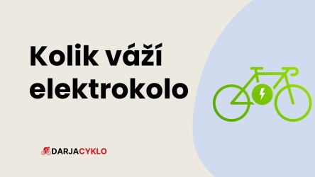 Kolik váží elektrokolo?